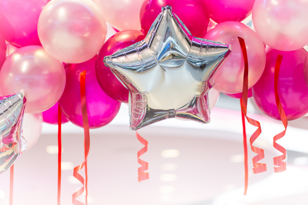 star helium balloons